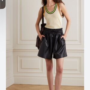 Zankov - Angelo Open-knit Organic Cotton-blend Tank - Ivory